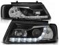 Preview: LED Tagfahrlicht Design Scheinwerfer für VW Passat 3B (B5) 96-00 schwarz